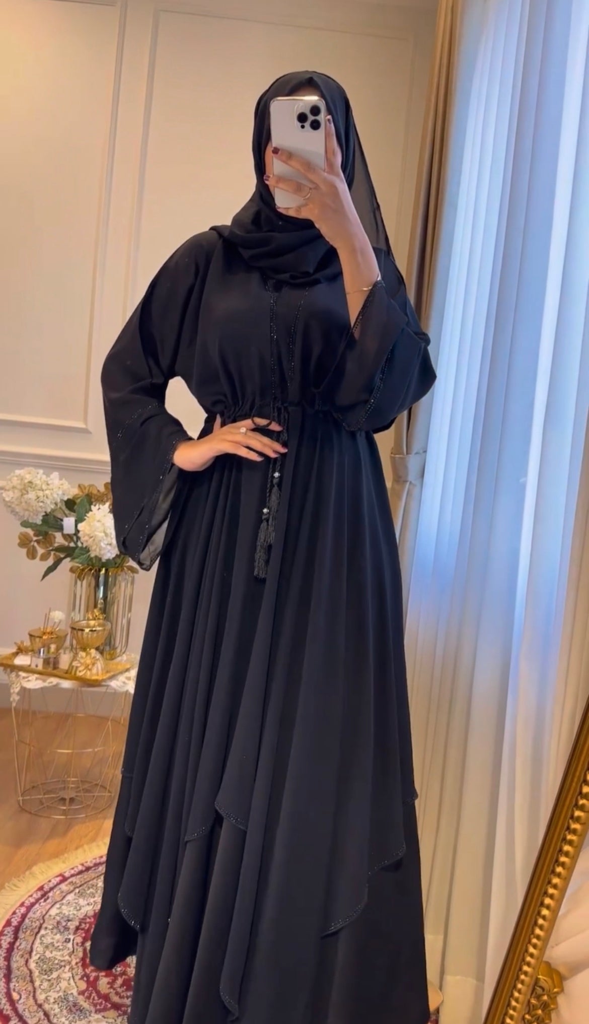 HIDAYAH EMBELLISHED ABAYA