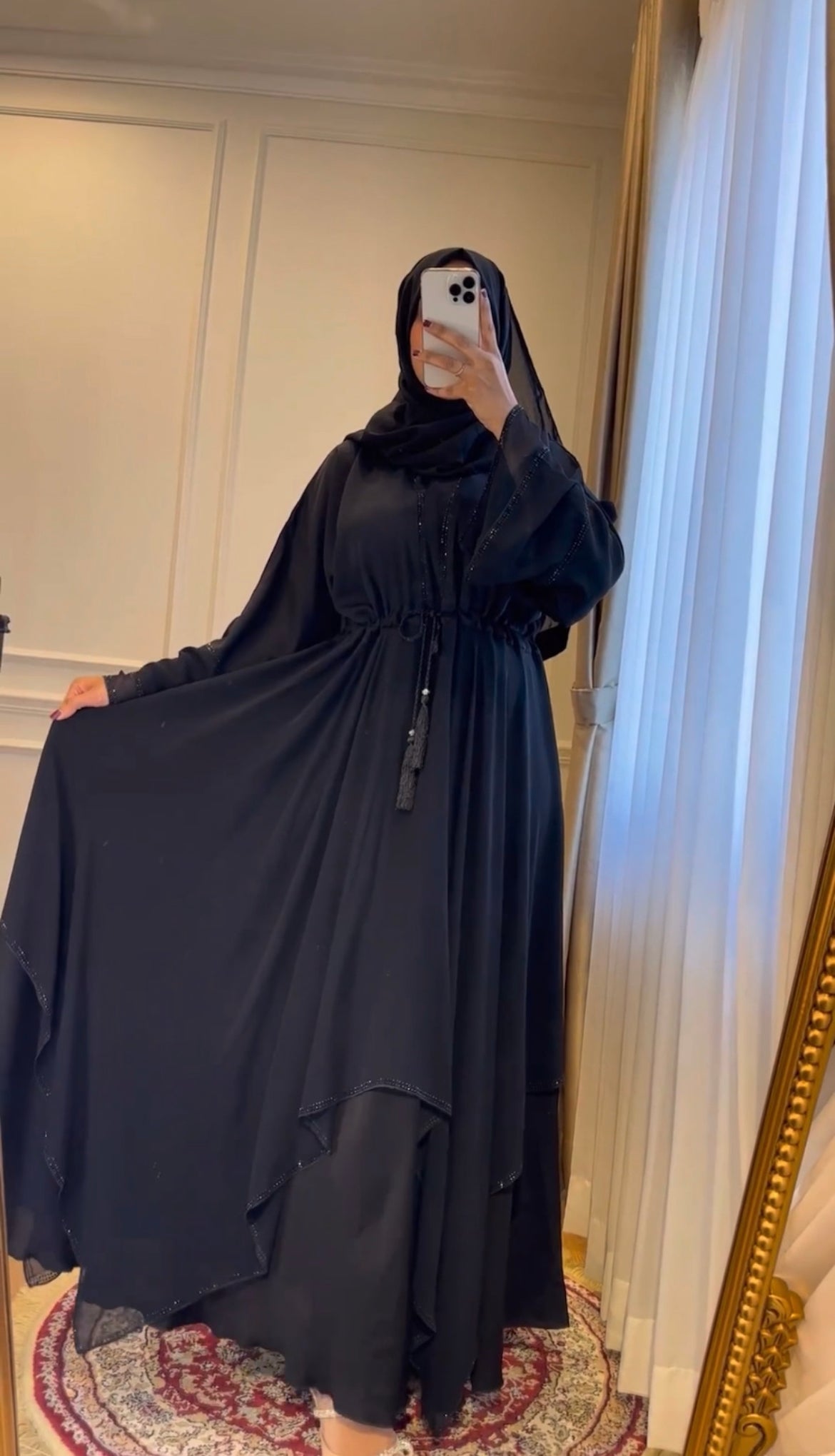 HIDAYAH EMBELLISHED ABAYA